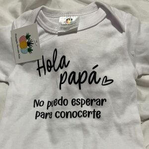 Pregnancy Announcement: Hola Papa
